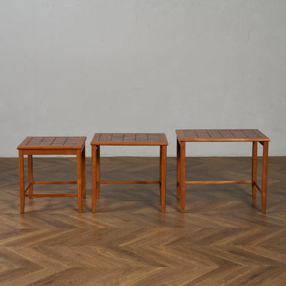 デンマーク タイルトップ ネストテーブル