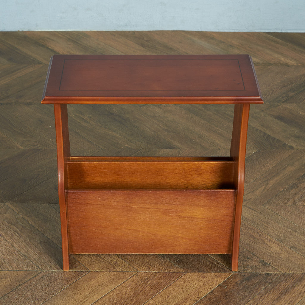 英国クラシック マガジンラック / サイドテーブル #85424