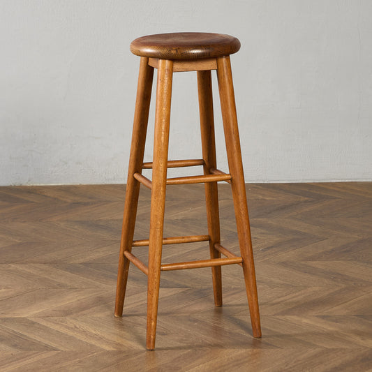 イギリス ヴィンテージ ハイ スツール