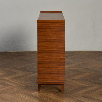 ヴィンテージ ナロー オープン ブックケース