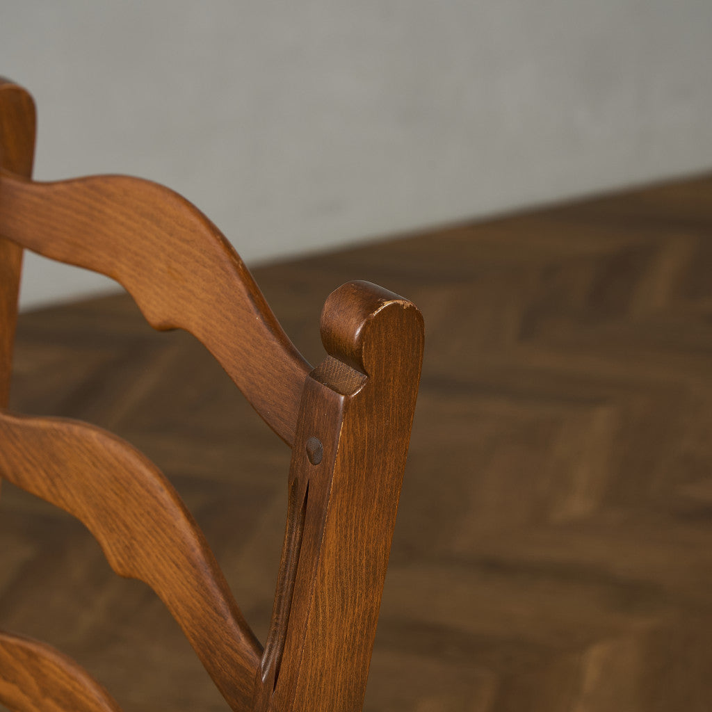 ラダーバックチェア (715) ラウンドゴールドラベル