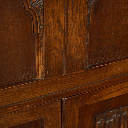 Old Charm オーク材 ビューローブックケース