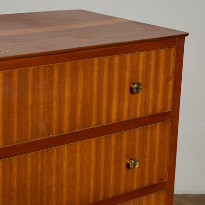 英国 ヴィンテージ 6段 トール チェスト