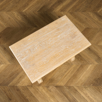 英国 クラシック ライムド オーク センターテーブル コーヒーテーブル