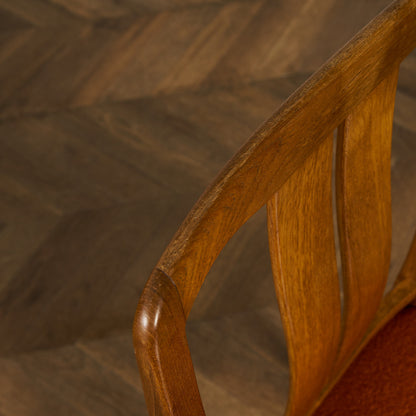 ヒューゴー・トロエッツ Hugo Troeds ヴィンテージ ダイニングチェア 座面張替え済み #91022