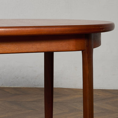 英国 ヴィンテージ オーバル ロング ダイニングテーブル