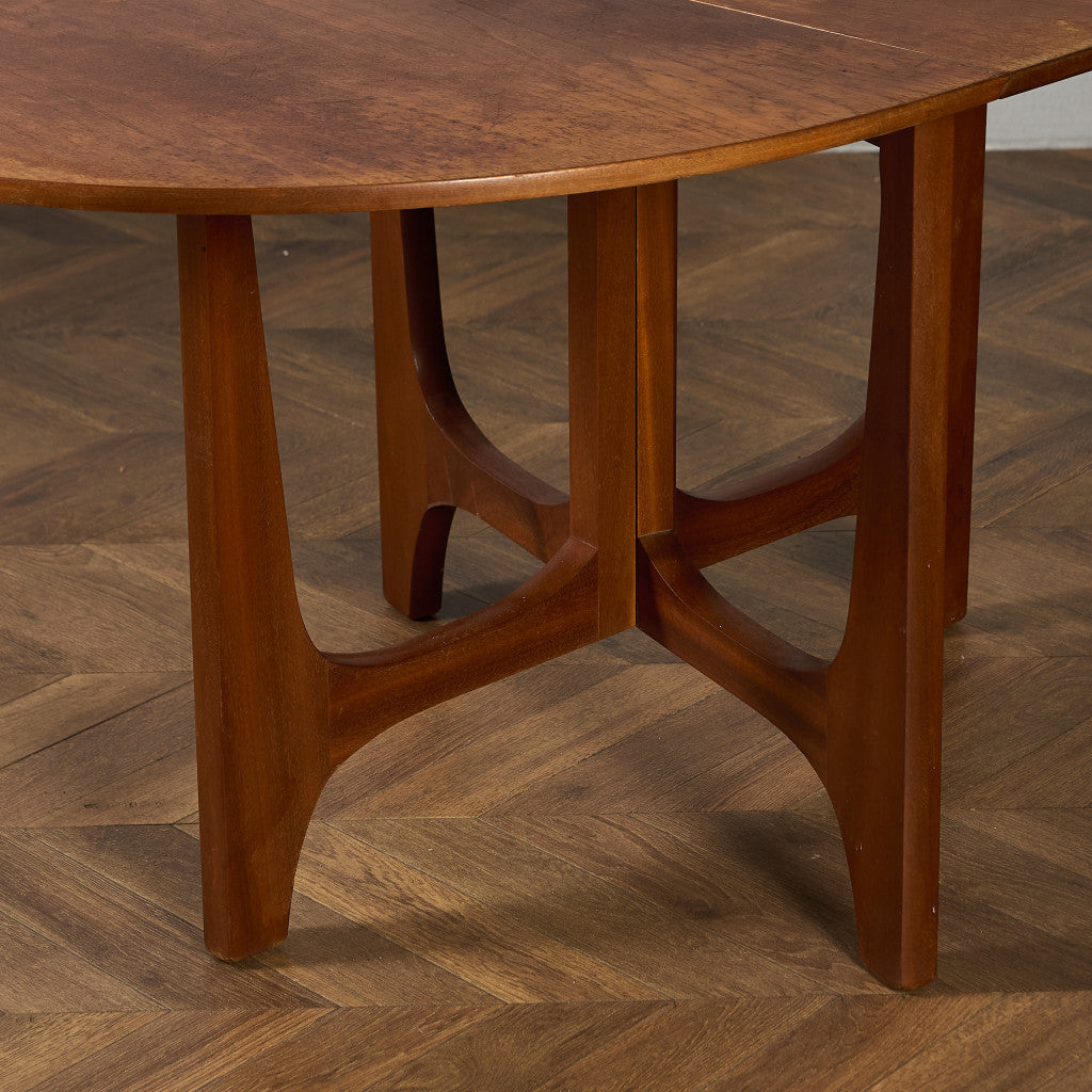 イギリス ヴィンテージ ドロップリーフ ゲートレッグテーブル