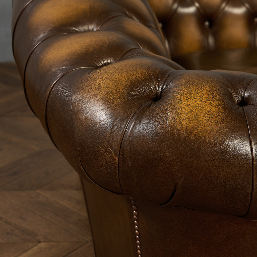 英国 クラシック チェスターフィールド ソファ