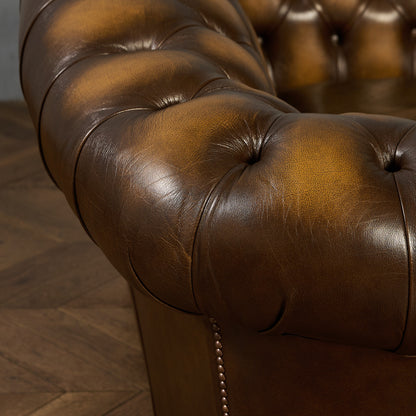 英国 クラシック チェスターフィールド ソファ