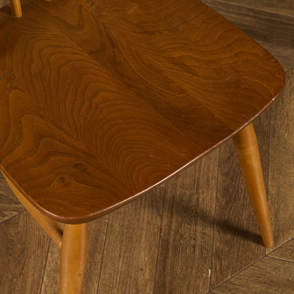 アーコール ERCOL ヴィンテージ 4本 スポーク フープバックチェア ラウンドゴールドラベル #89772