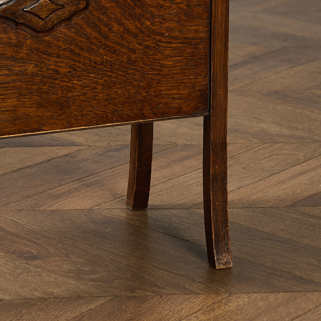 英国 クラシック オーク材 マガジンラック