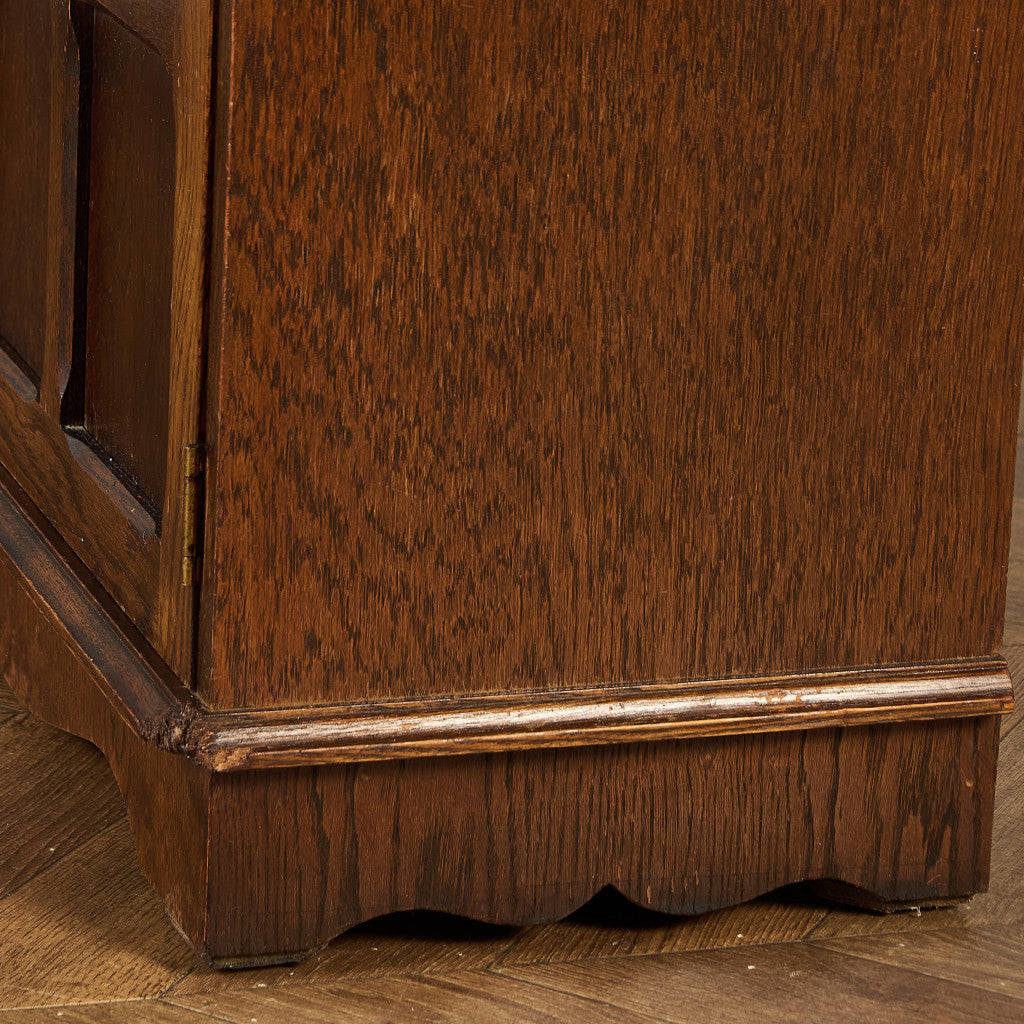 英国 クラシック オーク材 ブックケース