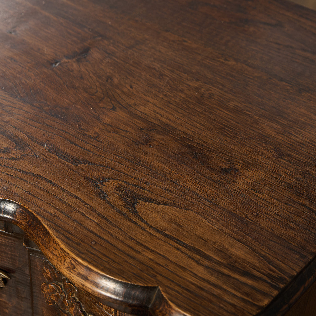 英国 クラシック オーク 3段 チェスト