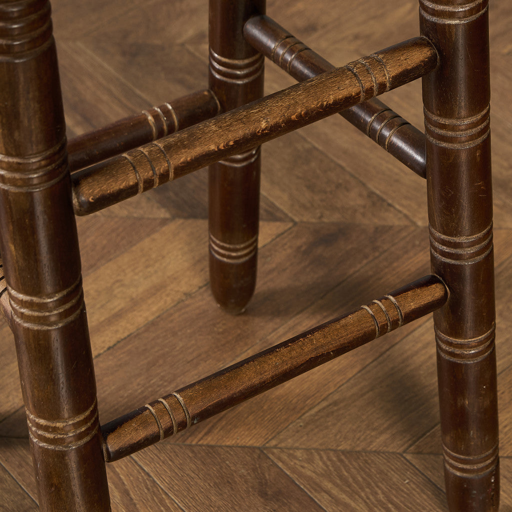 イギリス ヴィンテージ ハイ スツール