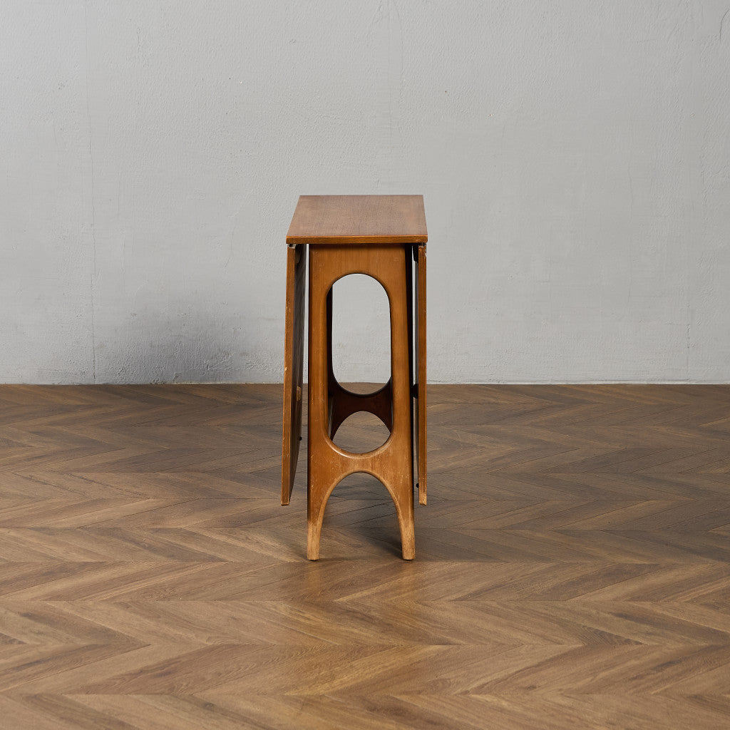 イギリス ヴィンテージ ドロップリーフ ゲートレッグテーブル