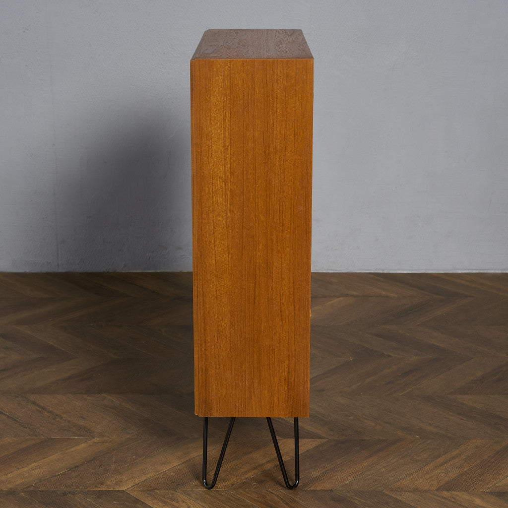 Form FIVE ヴィンテージ ブックケース (カスタム アイアン ヘアピンレッグ)