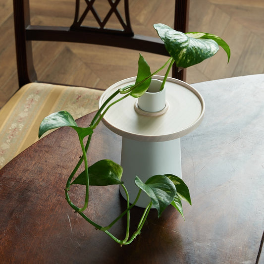 hanauke フラワーベース / WHITE