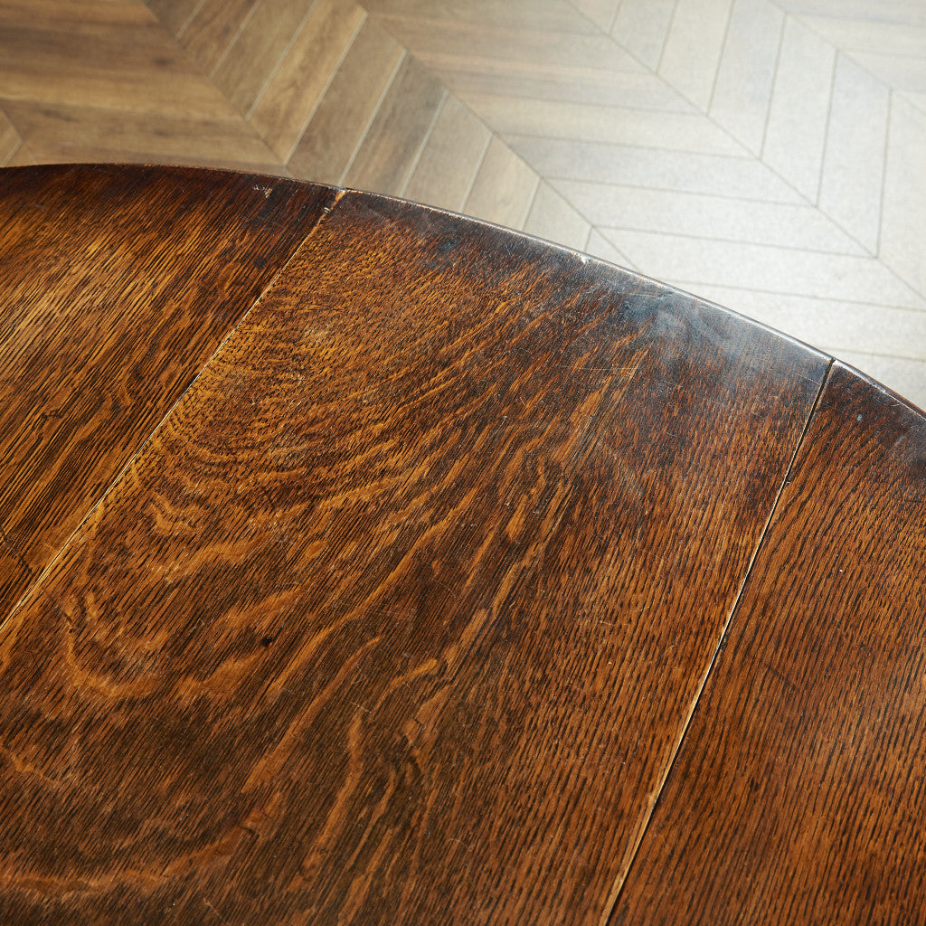 英国クラシック ドロップリーフ ゲートレッグテーブル #83843