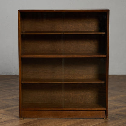 ヴィンテージ ガラスキャビネット 本棚