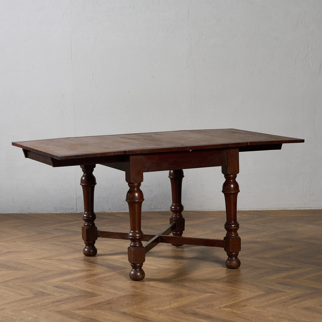 イギリス クラシック 拡張式 ダイニングテーブル