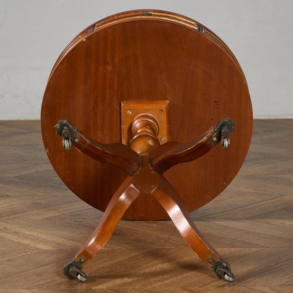 英国 クラシック リージェンシー様式 ドラムテーブル #97362