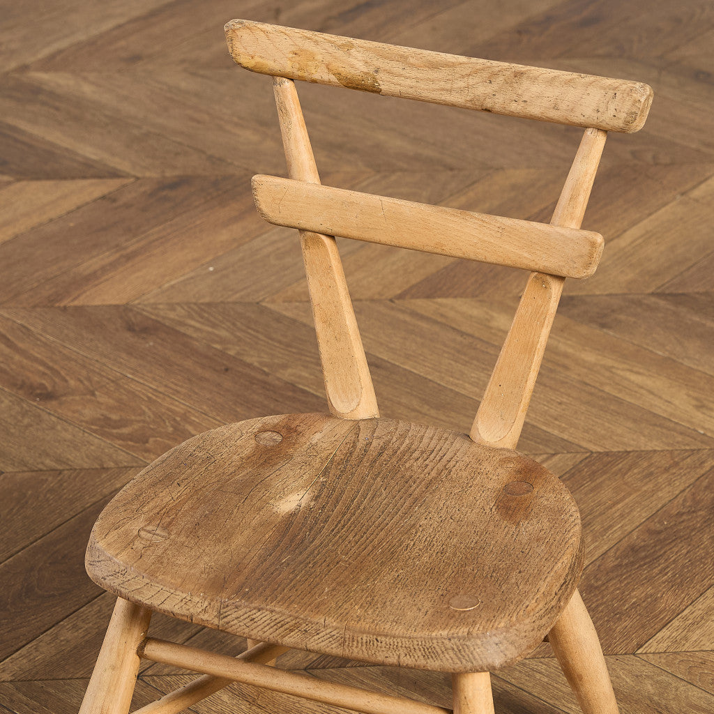 アーコール ERCOL ヴィンテージ スタッキングチェア キッズチェア #97384