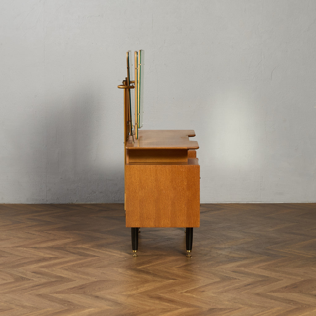 Chinese white ヴィンテージ ドレッサーデスク 初期ゴールドラベル