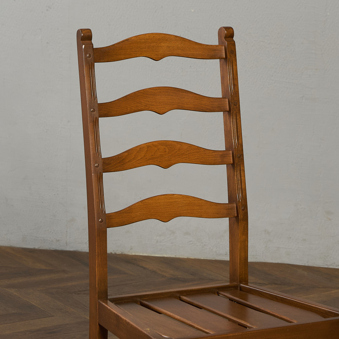 ラダーバックチェア (715) ラウンドゴールドラベル