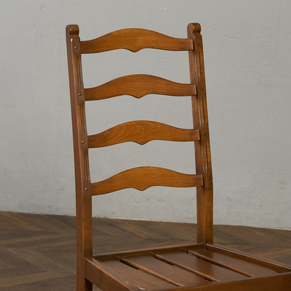 ラダーバックチェア (715) ラウンドゴールドラベル