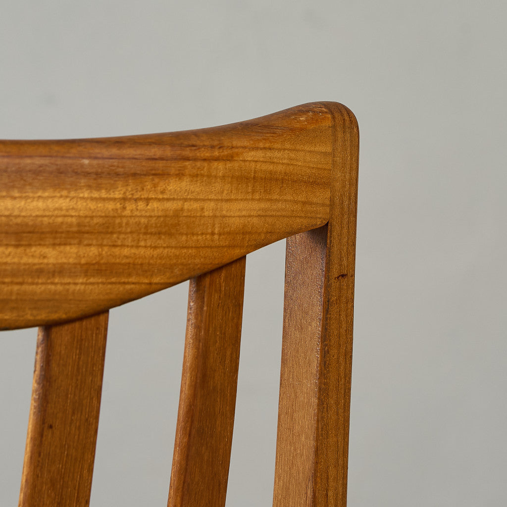 スラットバックチェア 座面張替え済み