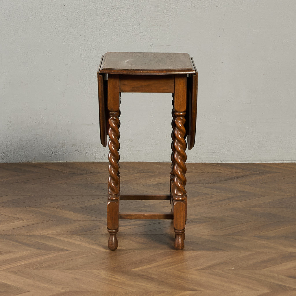 英国 クラシック ドロップリーフ ゲートレッグテーブル