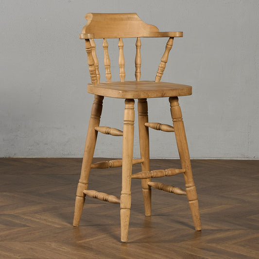 英国 アンティーク カウンターチェア ハイスツール