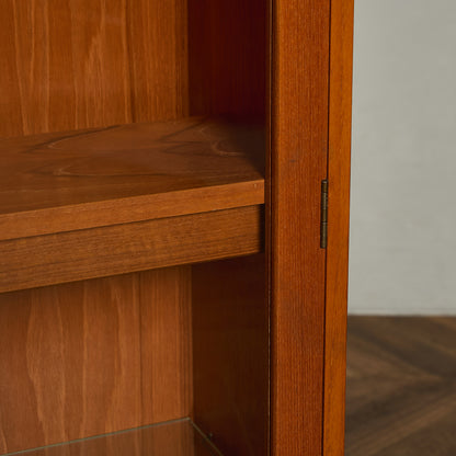 Fresco ガラス ブックケース カスタム アイアン ヘアピンレッグ