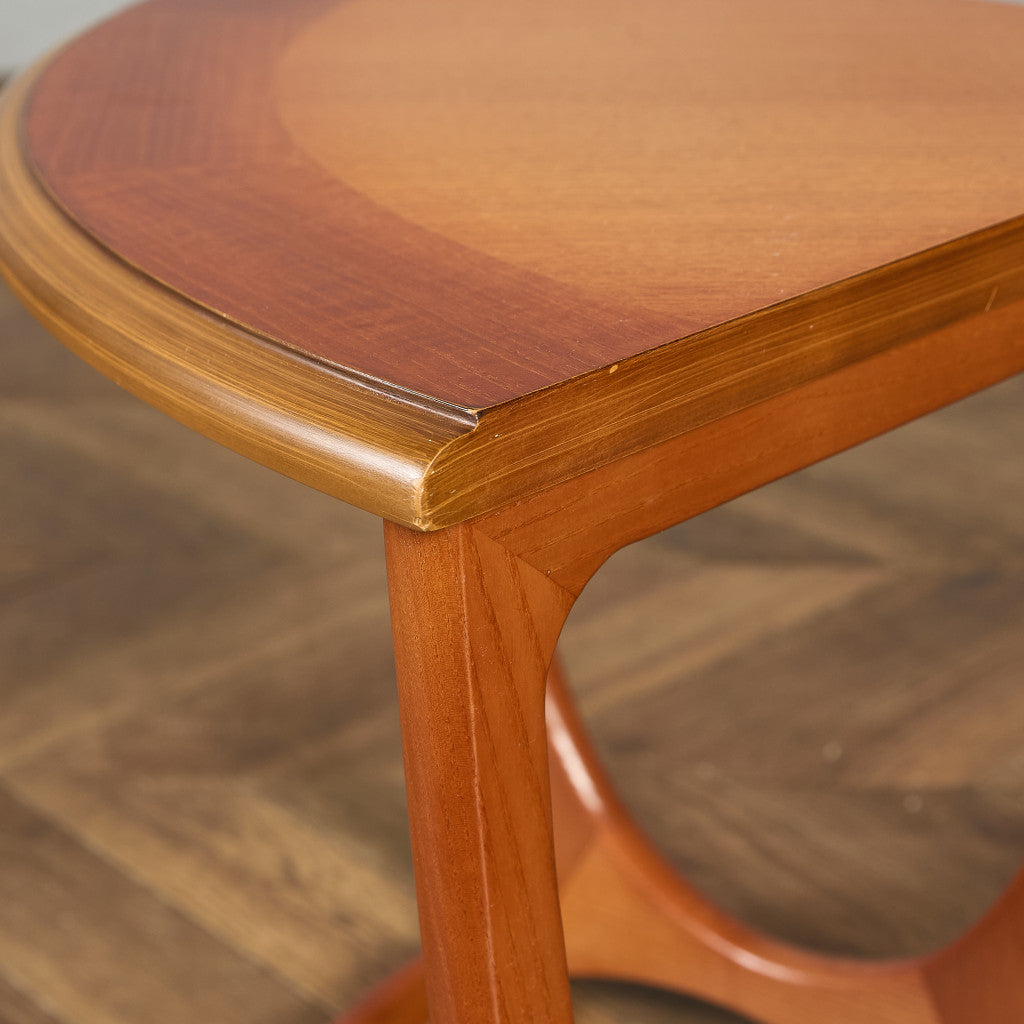 ヴィンテージ ガラストップ ネスト コーヒーテーブル