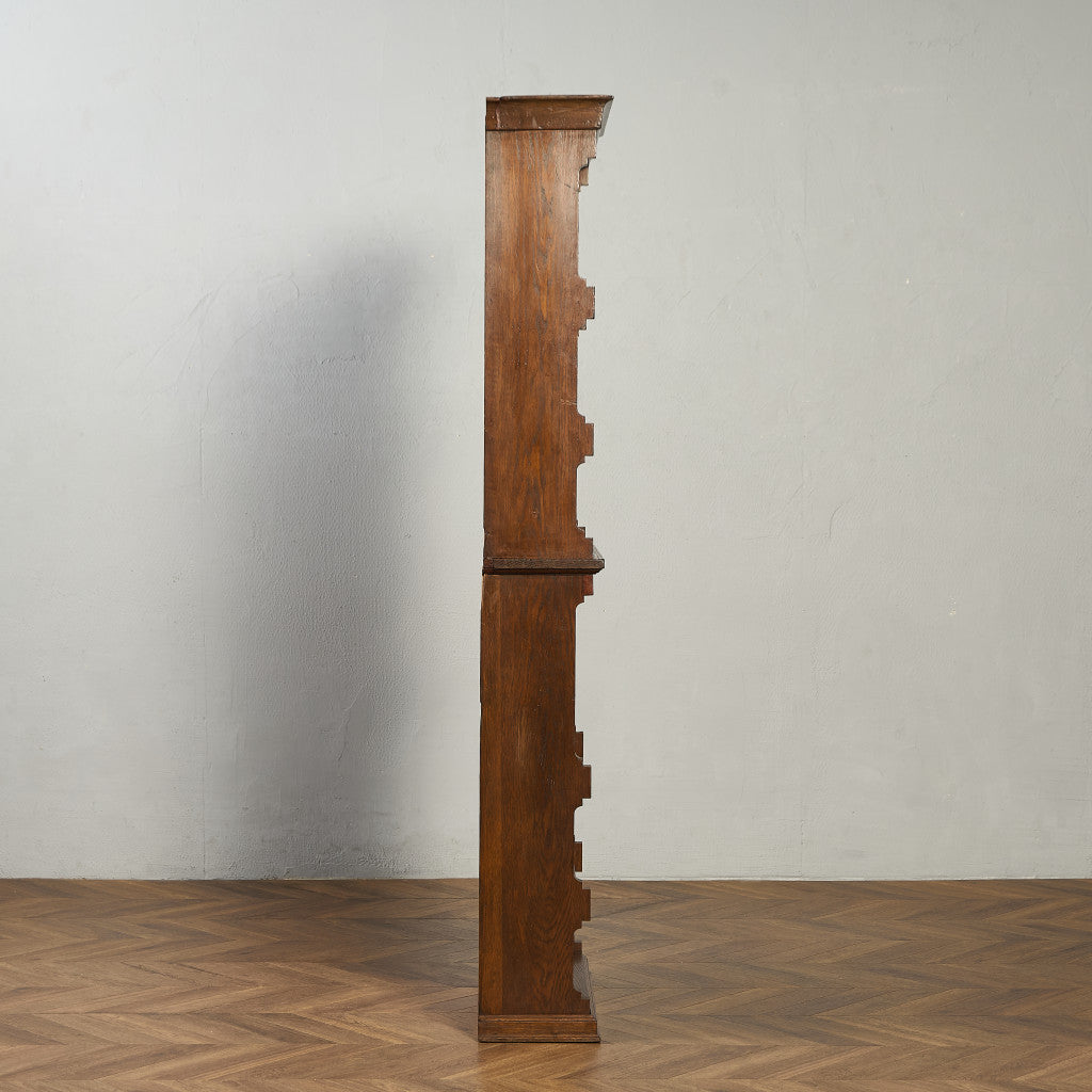 英国 クラシック オープンシェルフ