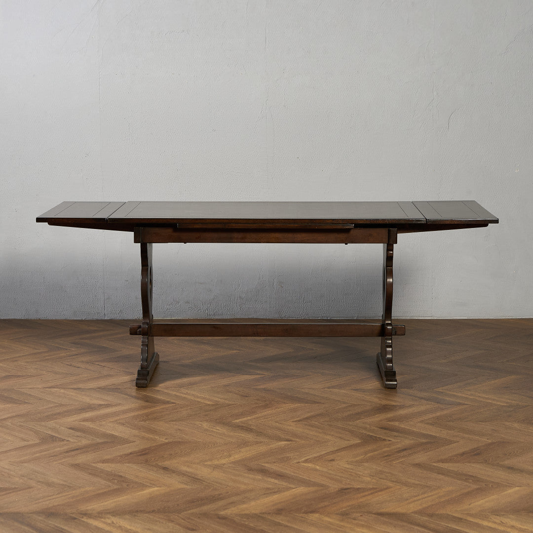 英国 クラシック ドローリーフ ダイニングテーブル