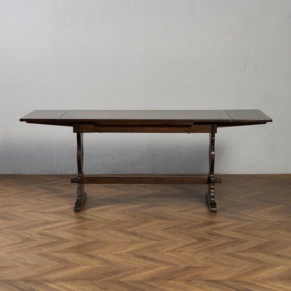 英国 クラシック ドローリーフ ダイニングテーブル