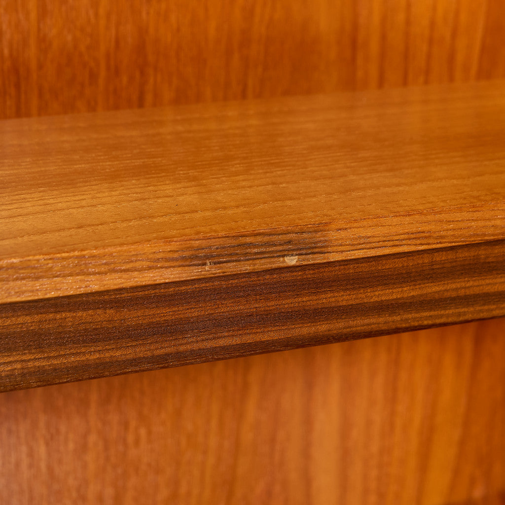 Fresco ガラス ブックケース カスタム アイアン ヘアピンレッグ