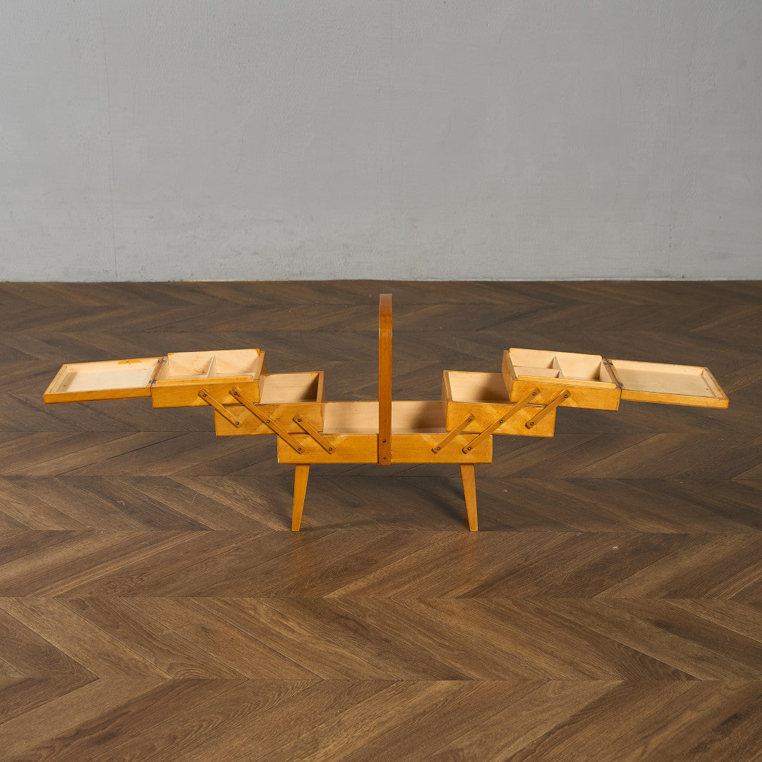 英国 ヴィンテージ ソーイングボックス #96881 – camori ヴィンテージ