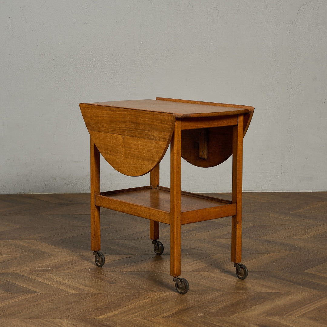 英国 ヴィンテージ ドロップリーフ トロリー ワゴン