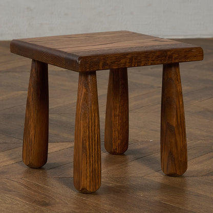 オランダ製 オーク無垢材 ネストテーブル