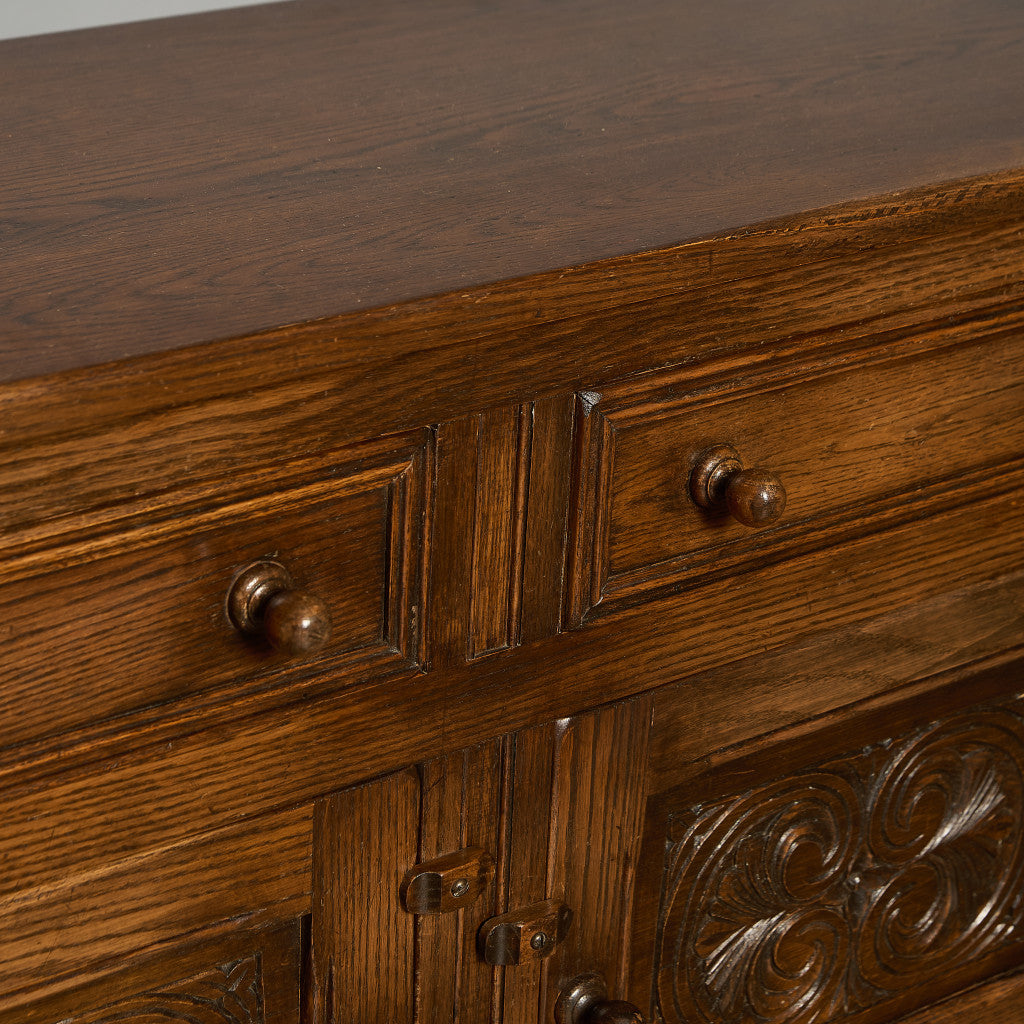 英国 クラシック 拡張天板付き サイドボード