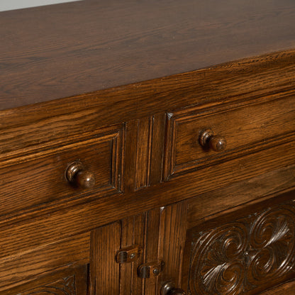 英国 クラシック 拡張天板付き サイドボード