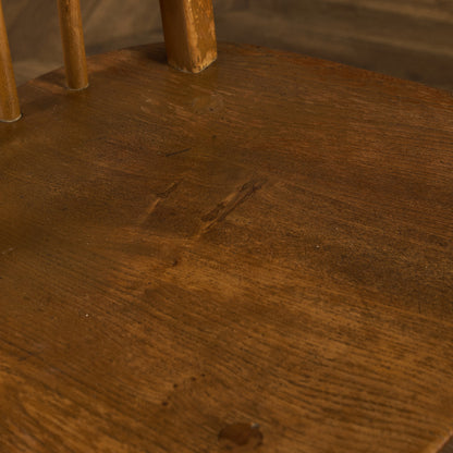 ヴィンテージ 4本 スポーク フープバックチェア