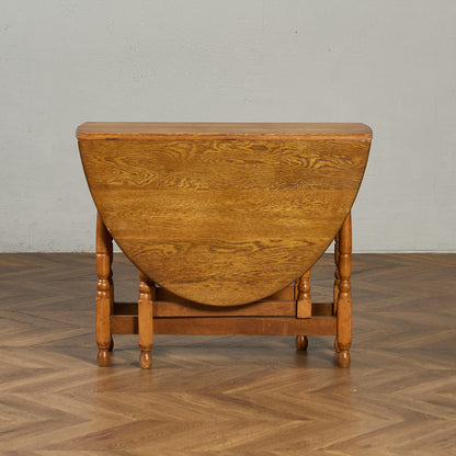 英国 クラシック ドロップリーフ ゲートレッグテーブル