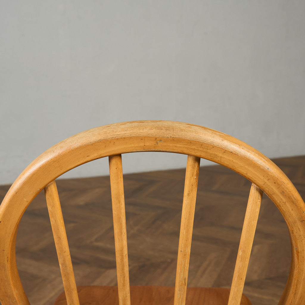 ヴィンテージ 4本 スポーク フープバックチェア