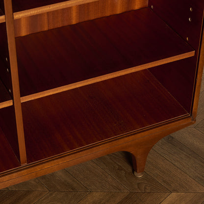 ヴィンテージ ナロー オープン ブックケース