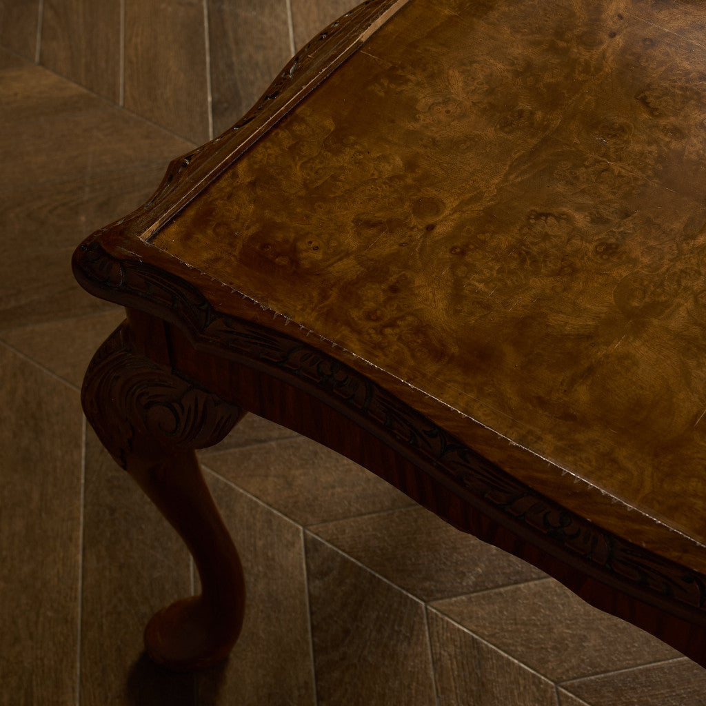 英国 クラシック ガラストップ センターテーブル #86977