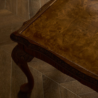 英国 クラシック ガラストップ センターテーブル #86977