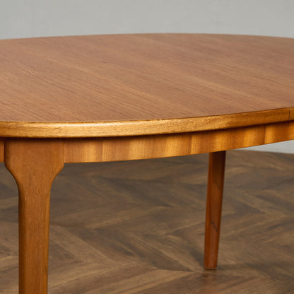 エクステンション オーバル ダイニングテーブル